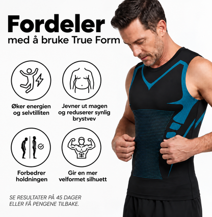 Trueform - Formende kompresjonssinglet for menn