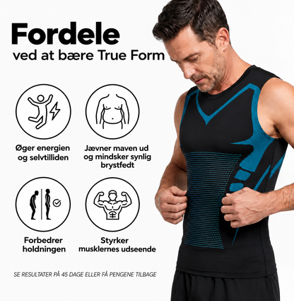 Trueform - Formende kompresjonsundertrøye for menn